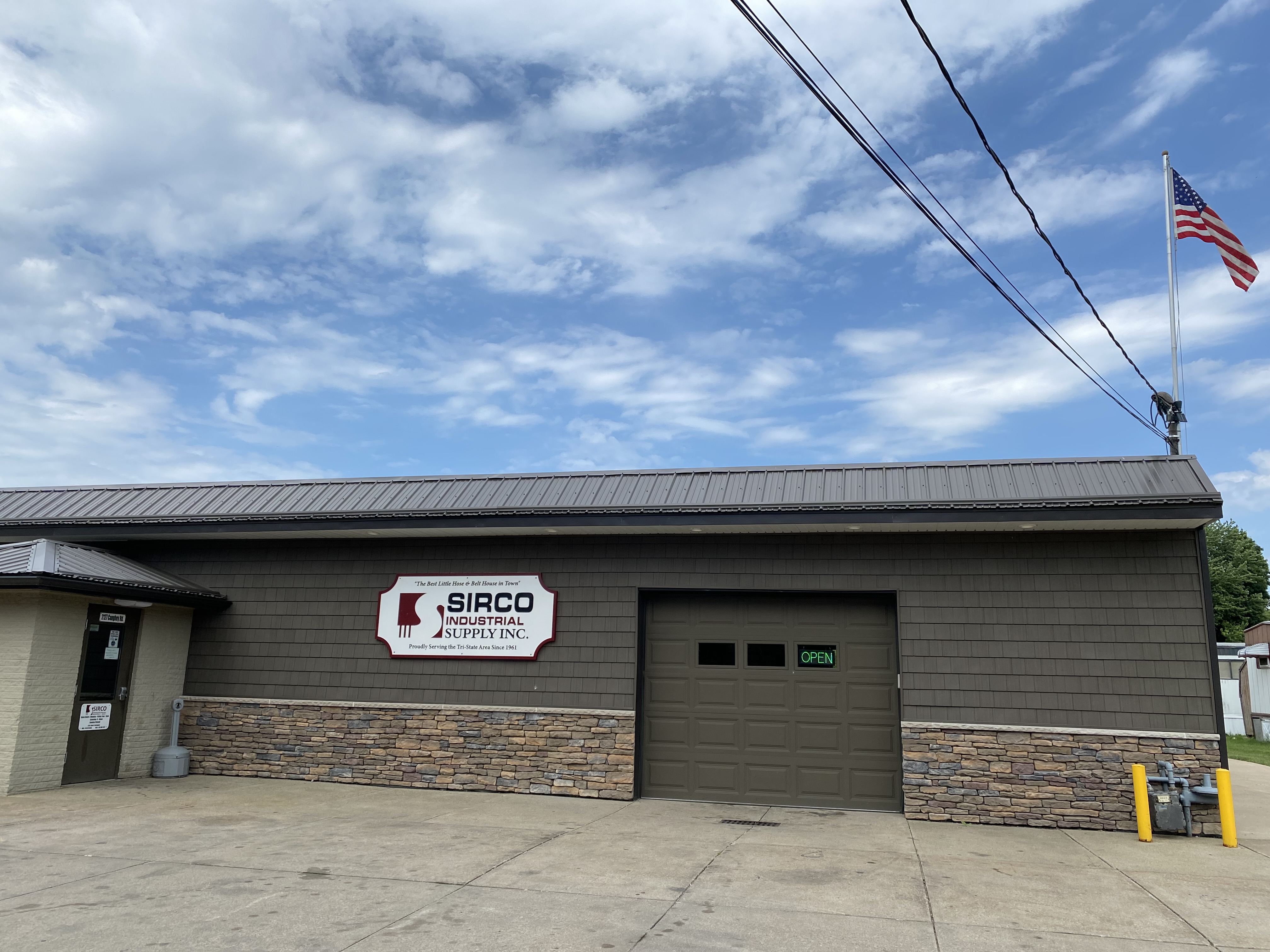 Sirco Industrial Supply Store and Warehouse at 2127 Caughey Road, Erie, PA  16506.